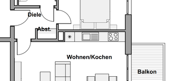 Neubau: 2-Zimmer Servicewohnung in Weilerswist