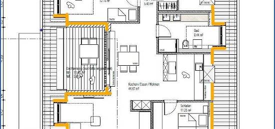 Mit Sonder-AfA! Neubau 3-Zimmer-Dachgeschosswohnug mit Terrasse zu verkaufen