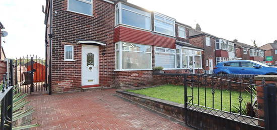 Semi-detached house to rent in Edgeware Avenue, Prestwich M25