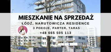 Na sprzedaż 3 pokoje w Narutowicza Residence