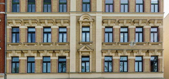 Helle geräumige Dreizimmerwohnung mit Balkon in Leipzig