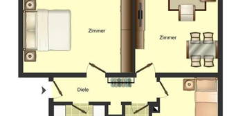 3-Zimmer-Wohnung in Sankt Augustin