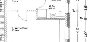 2-Zimmerwohnung, Brunsbek ab01.01.2025