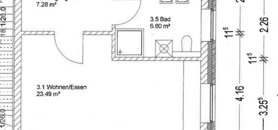 2-Zimmerwohnung, Brunsbek ab01.01.2025