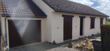 Maison plain pied 2 garages