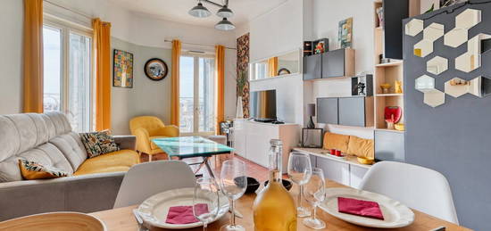 Appartement meublé  à louer, 3 pièces, 1 chambre, 58 m²