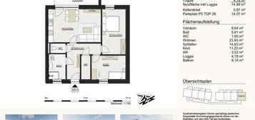 GRÜNE ALLEE GALLNEUKIRCHEN - 2 und 3-Zimmer Wohnungen, 55-70m² NEUBAU ERSTBEZUG