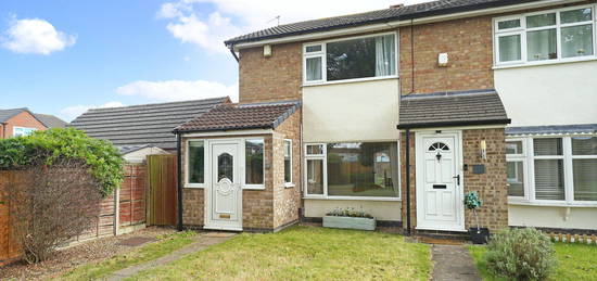 End terrace house for sale in Ash Drive, Syston, Leicester, Leicestershire LE7