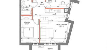 Mieszkanie na sprzedaż, 43 m² Zabłocie, Zabłocie