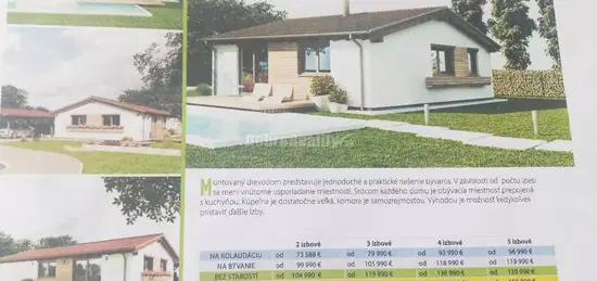 AKCIA !!! VÝSTAVBA: Nízkoenergetický drevodom Luxury v štandarte