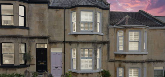 Terraced house for sale in Brunswick Street, Bath, Somerset BA1