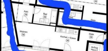 Stilvolle 3-Zimmer-Wohnung mit Loggia  in Munchen