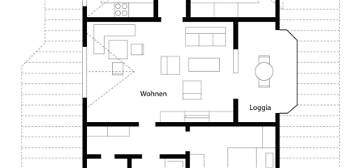 Geräumige 3-Zimmer-Wohnung mit Loggia in ruhiger Wohnanlage