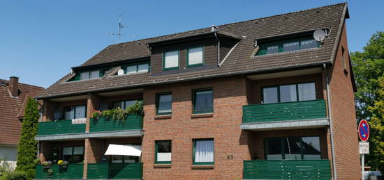 Tolle 2 Zimmer Dachgeschosswohnung mit Balkon und Blick über Nortorf