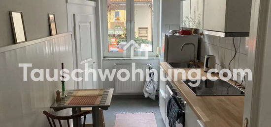 Tauschwohnung: 3 Zimmer Altbau Nordend gegen mind 2 Zimmer mit Balkon