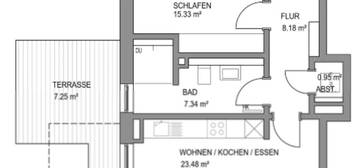 2-Zimmerwohnung incl. EBK mit Stellplatz in Langquaid