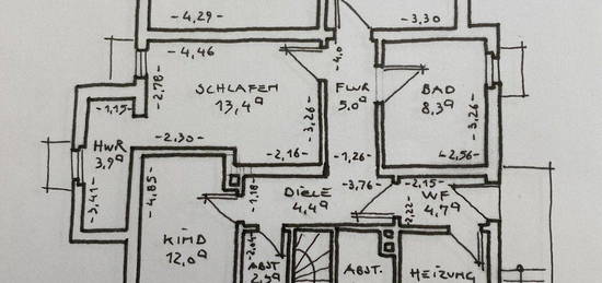 Sanierte Wohnung mit drei Zimmern und Terrasse in GÖ Geismar