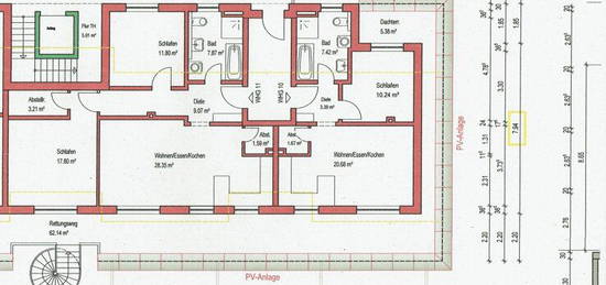 2 Zimmer Attikawohnung mit Dachterrasse