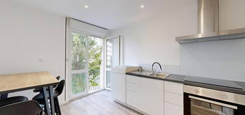 APPARTEMENT T3 EN COLOCATION MEUBLE  JOLIMONT CENTRE VILLE DE TOULOUSE NEUF AVEC JARDIN PRIVATIF