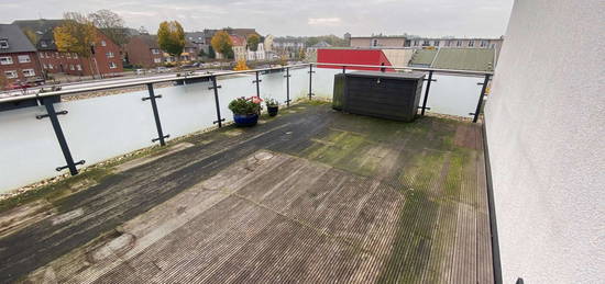 Schöne 2,5-Zimmer-Penthouse-Wohnung mit gehobener Innenausstattung mit Dachterrasse in Geldern