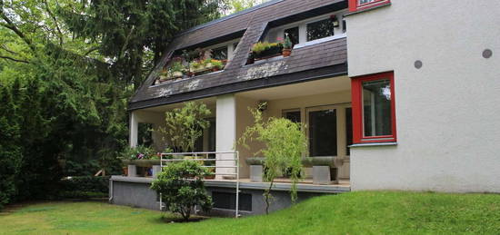 Natur u. Wasser - Gemütliche Singel-Wohnung in 1A-Lage mit EBK + TERRASSE in Clayallee Berlin-Dahlem