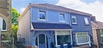 Semi-detached house for sale in St. Illtyds Crescent, St. Thomas, Swansea, City And County Of Swansea. SA1
