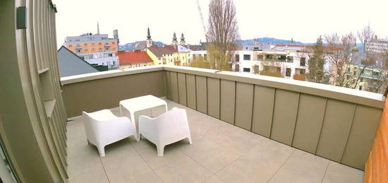 6 % Rendite*Dachterrasse*urban mini loft*Linz Zentrum*Stadtblick