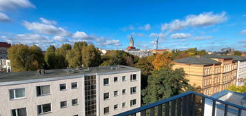 Erstbezug! 5-Zi.-Penthouse mit hochwertiger Einbauküche, 4 Terrassen und Blick über Charlottenburg