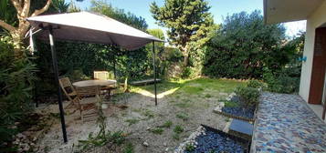 ANTIBES EST - REZ DE JARDIN 3 PCS + PARING ET CAVE