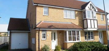 Semi-detached house to rent in Aston Close, Peterborough PE7