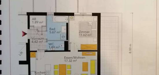 Neuwertige 50m² Wohnung in ausgezeichneter Lage