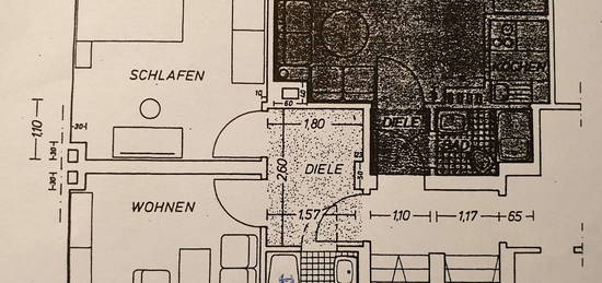 Gepflegte 2,5-Zimmer-Wohnung mit Balkon und EBK in Essen-Rüttenscheid