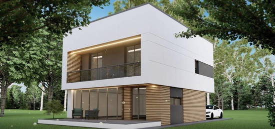 PROIECT NOU ! Vila cu 4 camere, 3 bai si teren de 370 mp