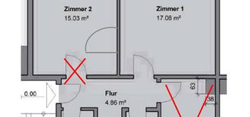 Suche Nachmieter für 2-Zimmer Wohnung (teilmöbliert) ab Feb 2025