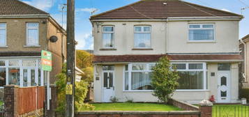 Semi-detached house for sale in Dulais Road, Seven Sisters, Neath SA10