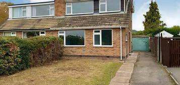 Semi-detached house for sale in Thirlmere Drive, Loughborough LE11