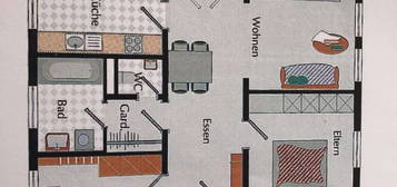 Geschmackvolle 3-Zimmer-Wohnung mit Terasse und EBK in Tübingen