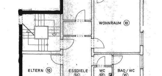 gepflegte 3-4 ZKB-Wohnung am Eschberg