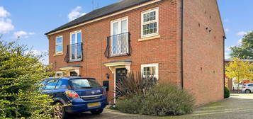 Semi-detached house for sale in Marron Court, Fernwood, Newark NG24