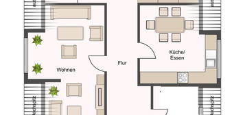 Preiswerte 2,5 Zimmer DG Wohnung ab 01.01.2025 in Zentrumsnähe an Berufstätige zu vermieten!