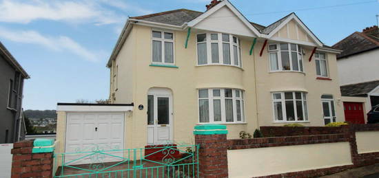 Semi-detached house for sale in Barnfield Road, Paignton TQ3