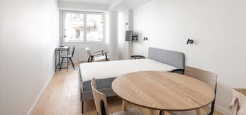 Studio meublé  à louer, 1 pièce, 29 m², Étage 1/–