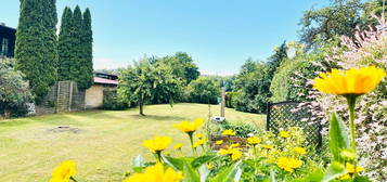 2-Raum Wohnung im Zentrum von Rheinsberg mit Gartennutzung am See