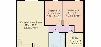 2 bedroom flat to rent