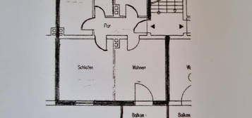 Gepflegte und gut aufgeteilte 3-Zimmer-Wohnung in innenstadtnaher Lage