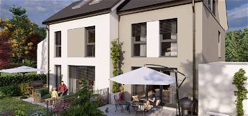 Niedrigenergie A+ Haus: schöne Gebäude, tolle Lage, mit Terrasse, Garten, real geteiltes Grundstück