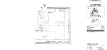 Location appartement 1 pièce 40 m²