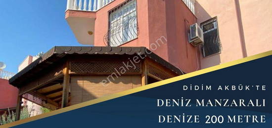 DDM AKBKTE DENZ MANZARALI DENZE 200METRE MESAFEDE EYALI 3+1 YAZLIK