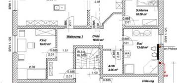 Neubau: Geräumige 3- bzw. 4-Zimmer-Wohnung mit Terrasse