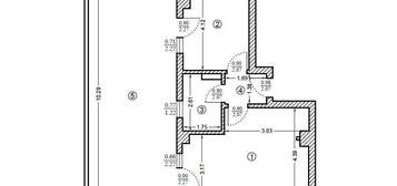 Apartament 2 camere, 41 mp, terasa 41 mp, metrou Jiului